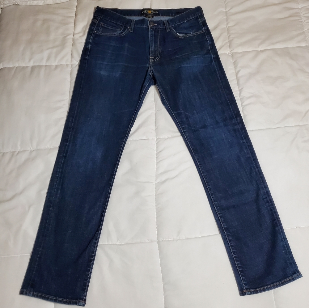 Mens Lucky Brand 410 Athletic Fit Jeans